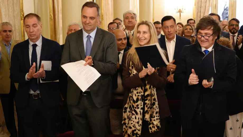 El Gobierno nacional convocó a los principales negociadores del oficialismo para ordenar la agenda legislativa Foto: gentileza.