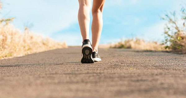 Las caminatas son claves para una vida sana.-