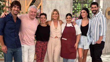 Eugenia Tobal debutó como conductora de un programa de cocina