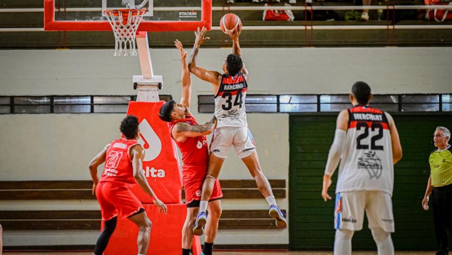 A Viedma no le alcanzó con la buena producción de Marcano. (Prensa Provincial)