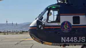 «Chubut no está sola»: Río Negro envía su helicóptero para combatir los incendios en Los Alerces