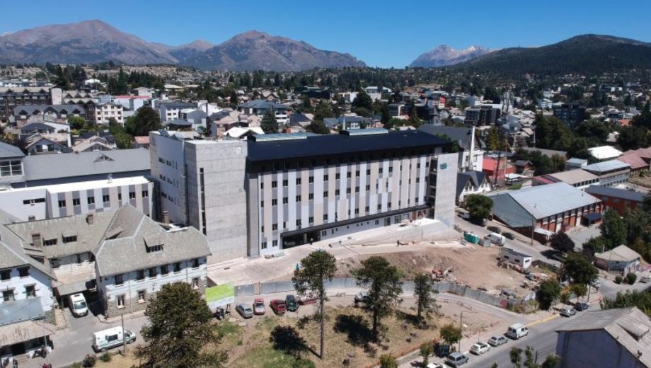 La ampliación del centro de salud de Bariloche es una de las intervenciones más grandes hasta el momento. Foto: Gobierno de Río Negro. 