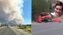 Imagen de Choque fatal en Ruta 40: quién era el hombre de El Bolsón que murió tras evacuarse del incendio en Puerto Patriada