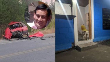 La triste historia de la perra del trabajador de Puesto Patriada que murió en el choque en Ruta 40: «No te apartaste»
