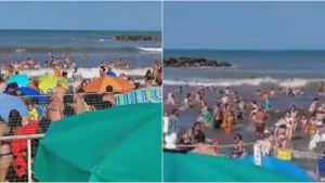 Tragedia en la Costa Atlántica: un muerto y más de 30 heridos por un presunto «meteotsunami» este lunes