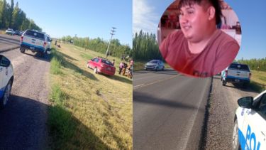Quién era el joven que murió en un vuelco sobre Ruta 250 este domingo: tenía 21 años y era de Choele Choel