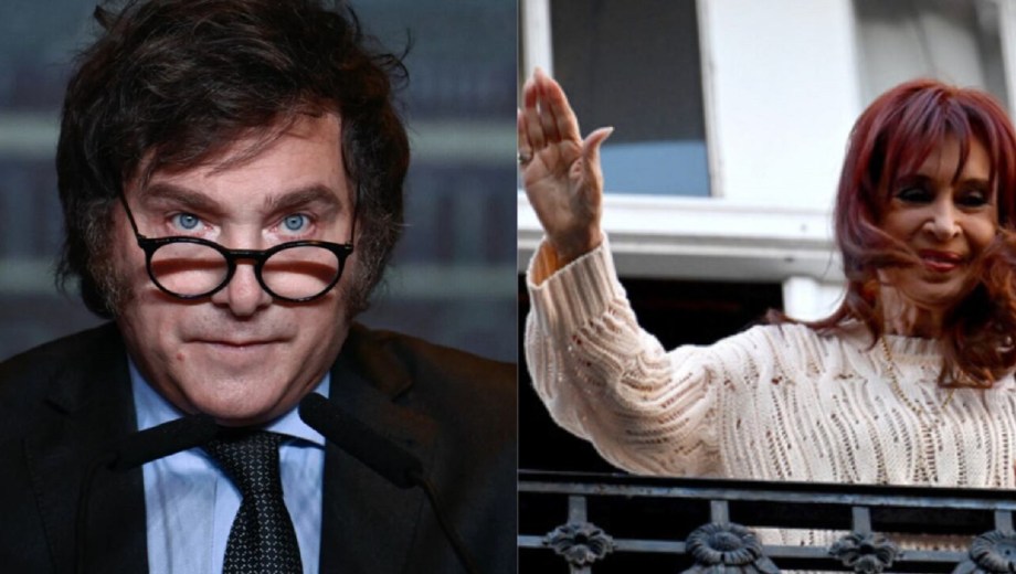 Javier Milei cruzó a Cristina Kirchner en redes sociales.