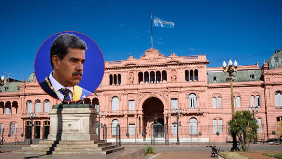 El Gobierno destacó la "determinación" de Trump contra Nicolás Maduro