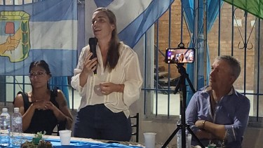 En San Antonio, María Emilia Soria reafirmó «la unidad» peronista porque «no sobra nadie»