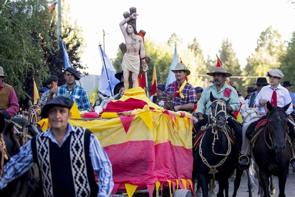 San Sebastián, el santo del norte neuquino convoca a su fiesta de fe, historia y comunidad