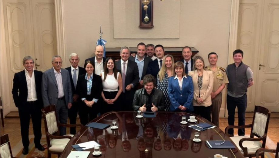 Javier Milei con intensa actividad junto a su Gabinete  esta semana. Foto: Gentileza Presidencia. 