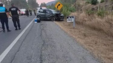 Trágico choque frontal en Ruta 40: un muerto y al menos dos heridos en Las Golondrinas, cerca de El Bolsón