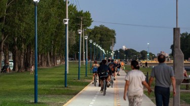 El municipio de Roca amplió el Paseo del Canal Grande, que ya tiene más de cuatro kilómetros