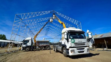 Desde Italia envían los equipos para la planta de pellets de Junín de los Andes