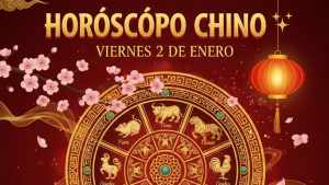 Horóscopo Chino: las predicciones para este viernes 2 de enero de 2026, signo por signo