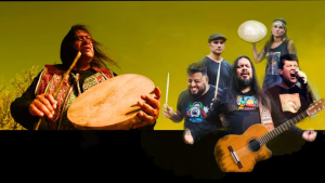 Pewü, la banda de los hijos de Rubén Patagonia que sostiene su herencia cultural