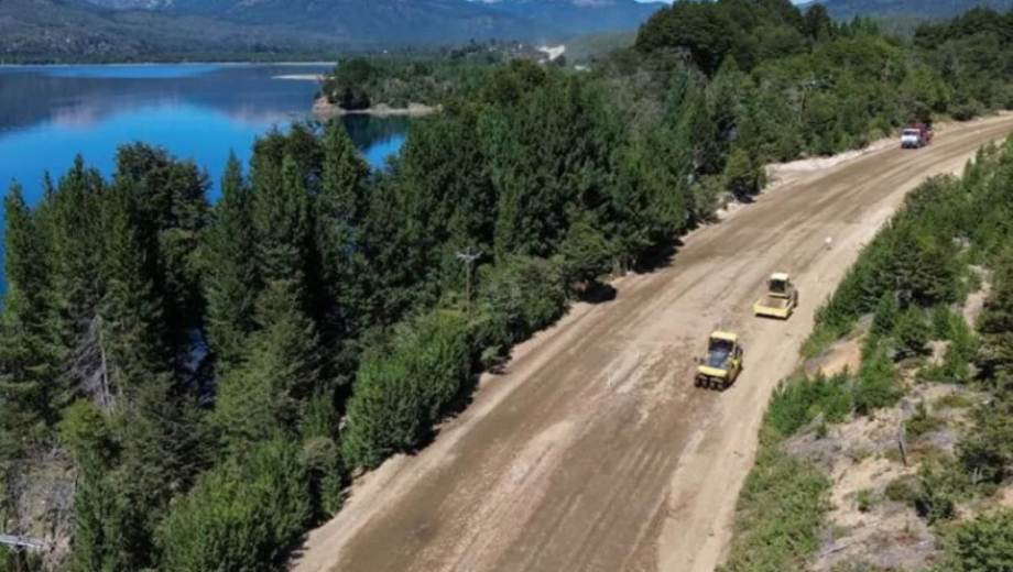 La Ruta 11, será de asfalto, en la región del Pehuén. Foto: Gentileza Neuquén Informa. 