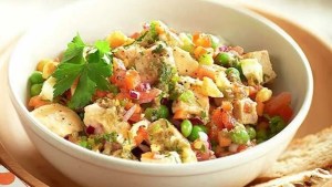 Salpicón de pollo en tres simples pasos, una receta fácil, fresca y rendidora