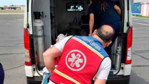 Trasladaron a Buenos Aires a Catalina, la nena atropellada por un patrullero en Plottier