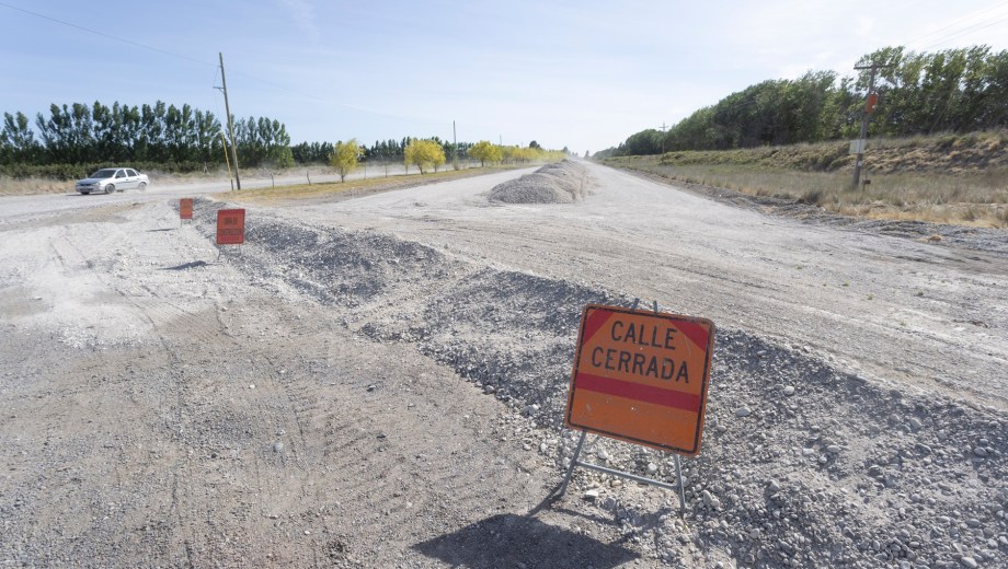 Las treas iniciales se realizan en la parte de la traza más próxima a la Ruta Nacional N° 3. Foto: Pablo Leguizamon