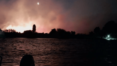 Otro incendio en el parque Los Alerces: «Es intencional y no tiene correlación con el que se inició en diciembre»