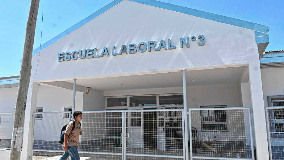 La Escuela Laboral 3 de Allen tiene nuevo edificio y será inaugurado en los próximos días. Foto: Andrés Maripe