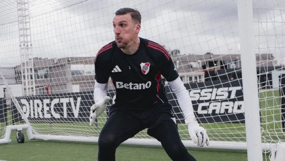 Franco Armani no volvería al arco de River en el juego ante el Bicho.