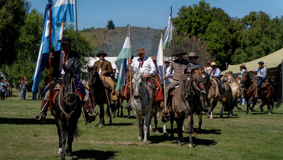 El Festival de la Rural de Bariloche concluye este domingo y es uno de los grandes atractivos del fin de semana largo. Foto: Marcelo Martinez