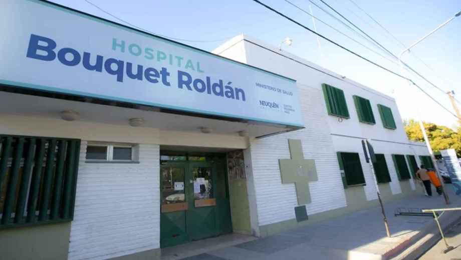 El hospital se encuentra frente a la avenida Mosconi. Foto: gentileza.