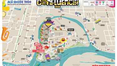 Todo sobre el Mapa de la Fiesta de la Confluencia 2026: accesos, escenarios y servicios disponibles