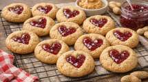 Imagen de Cómo hacer galletas de mantequilla de maní y mermelada: receta fácil y rendidora en 5 pasos
