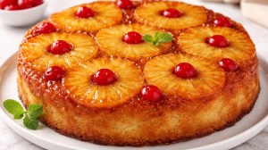 Cómo hacer torta de piña caramelizada: receta fácil y paso a paso