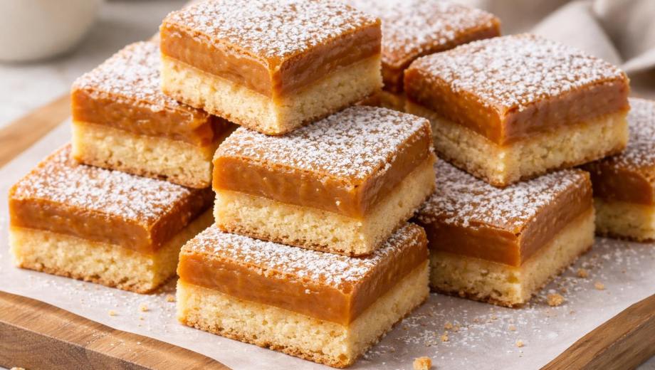 Dulce de leche sin gluten, fácil y rápido para la merienda. Imagen generada con IA.