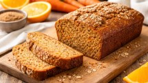 Imagen de Cómo hacer budín integral de zanahoria y naranja: opción saludable para el desayuno o la merienda