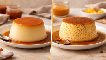 Flan liso o con burbujas: cuál es la diferencia y cómo lograr cada textura