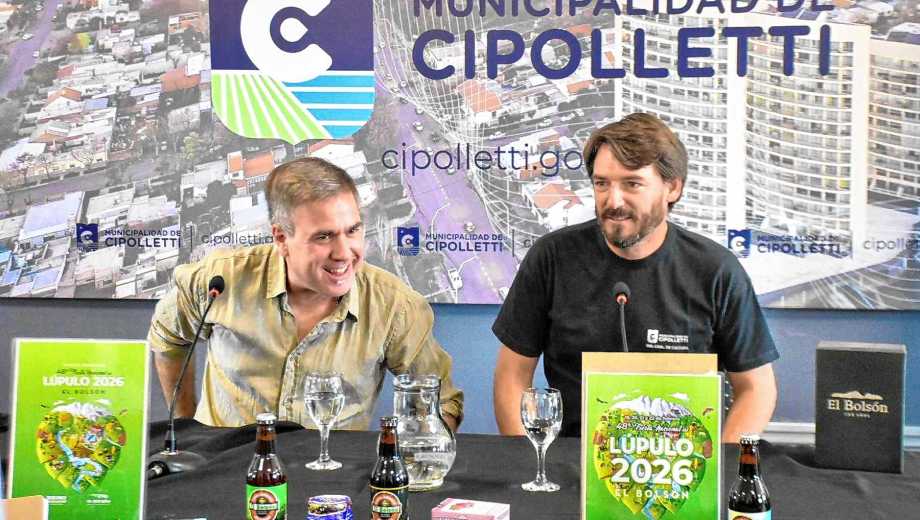 Presentacipon de la Fiesta Nacional del Lúpulo en Cipolleti. Foto: Matias Subat