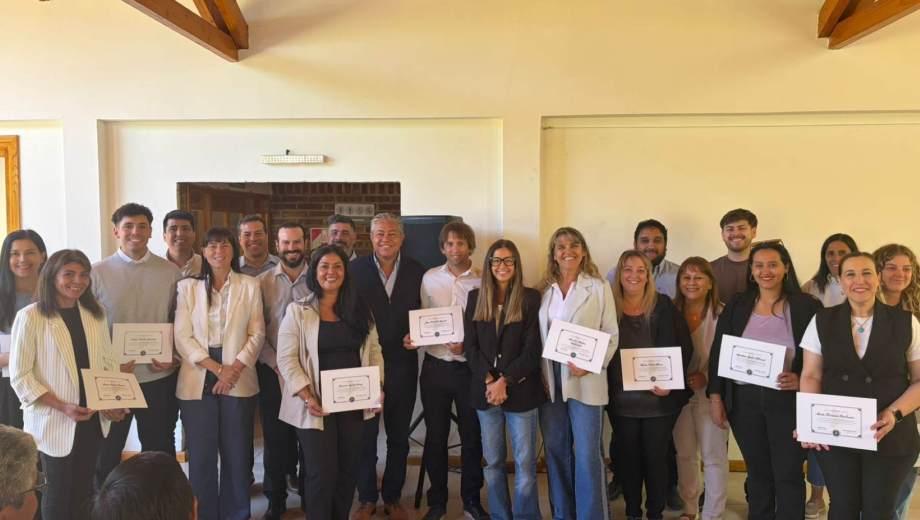 El acto se realizó en Plottier. Foto: gentileza. 