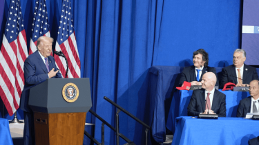 Javier Milei puso a disposición los Cascos Blancos para el nuevo Consejo de Paz impulsado por Donald Trump