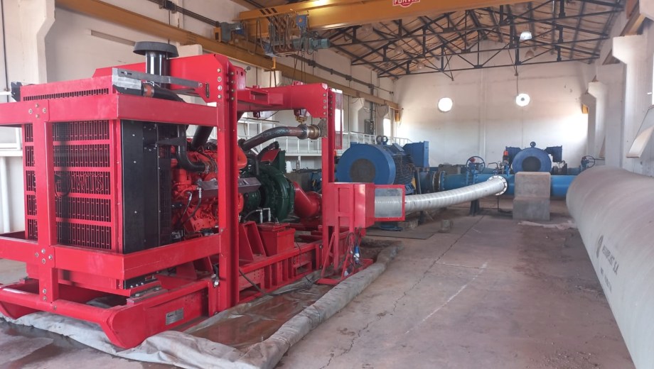 Terminaron la reparación del ducto Los Barreales. (Foto: gentileza)