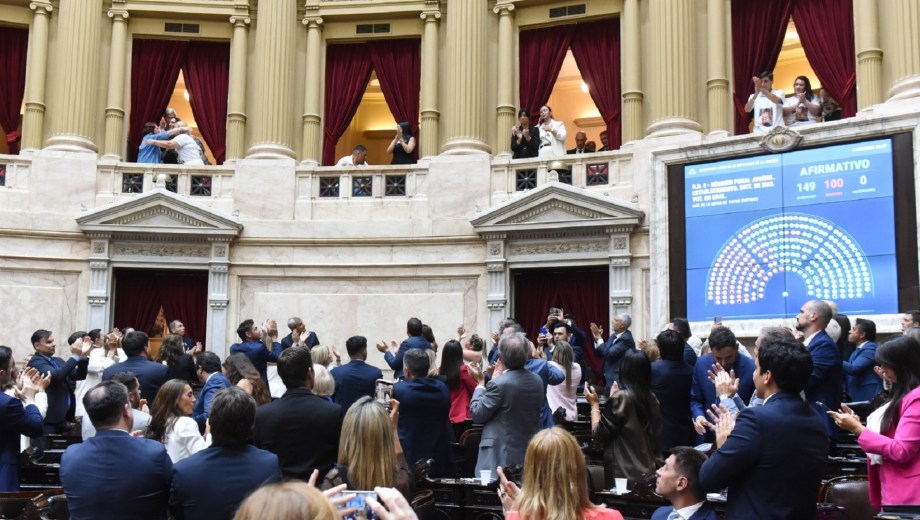 Cómo votaron los diputados de Río Negro y Neuquén la ley penal juvenil.