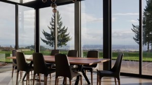 Inspirado en el estilo japonés, crearon una casa sostenible para habitar en el medio del campo