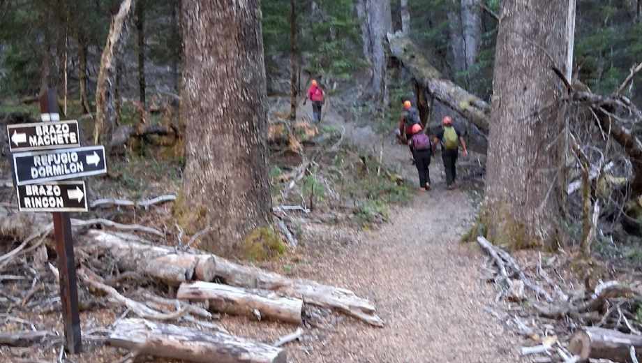 Lograron localizar a un turista desorientado en la montaña. Foto: gentileza 