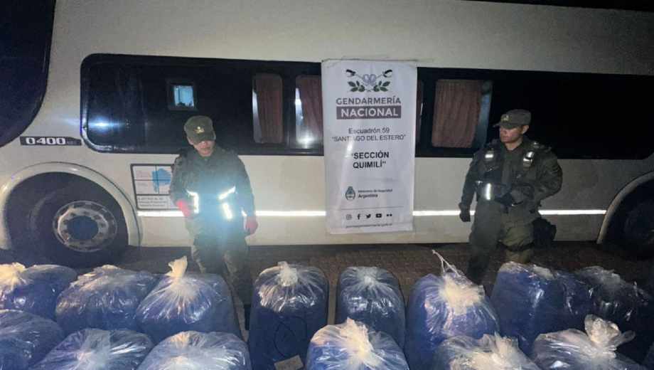 Incautaron hojas de coca en un “tour de compras”. Foto: gentileza 