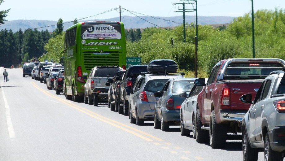 Choque múltiple en la Ruta 40 dejó 11 heridos y generó demoras cerca de Junín de los Andes. Imagen ilustrativa.