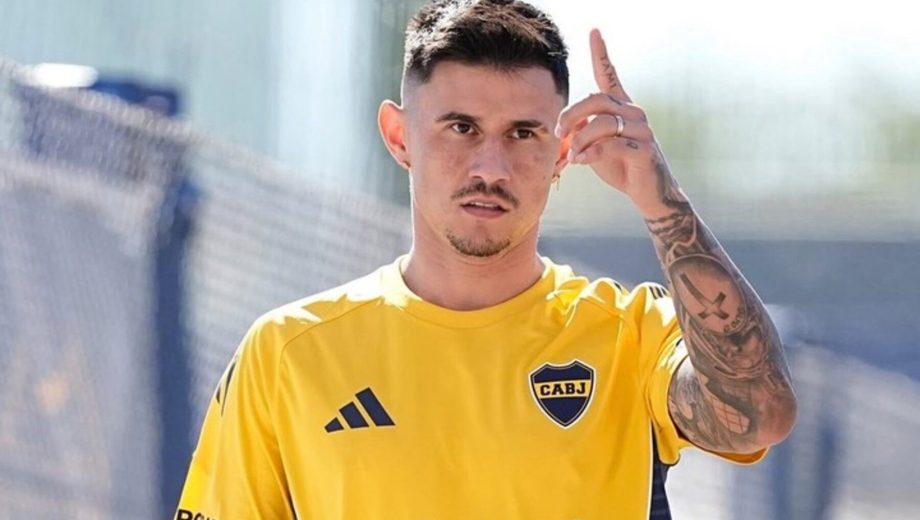 Bareiro llegó y ya será titular este martes.