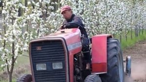 Federico Stuzenegger publicó un video de un productor de Lúpulo de Río Negro que importó una máquina usada