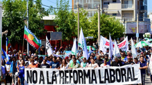 Paro general contra la reforma laboral en Neuquén y Río Negro: protestas en varios puntos del Alto Valle