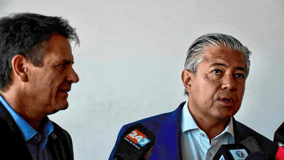 Figueroa destacó la abstención de Comunidad en el capítulo 1 de la Reforma Laboral (foto Matías Subat)