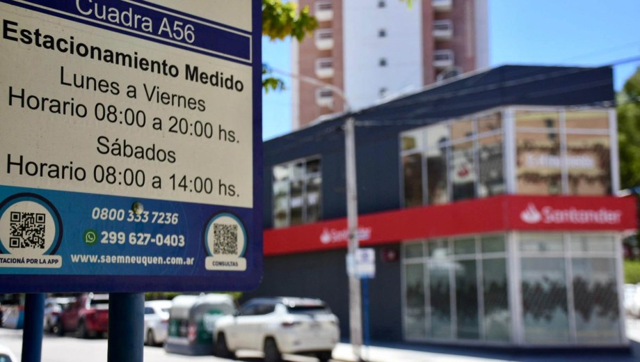 El estacionamiento medido con cambios en el feriado. Foto: Archivo Matías Subat. 