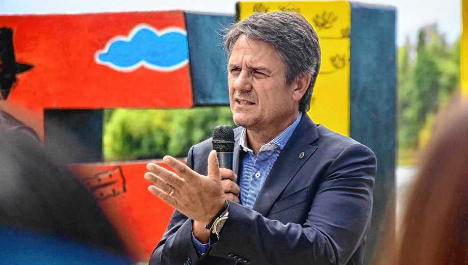 Gaido hará la apertura de sesiones el domingo en Neuquén (foto Matías Subat)